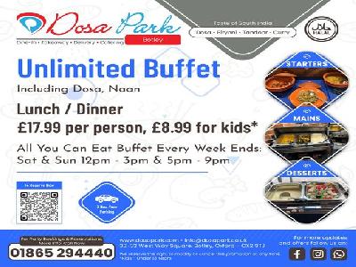 Unlimited Buffet at Dosa Park